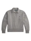 Polo Ralph Lauren Polo Pony-embroidered Sweatshirt In Gray