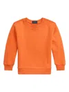 Polo Ralph Lauren Polo Pony-embroidered Sweatshirt In Orange