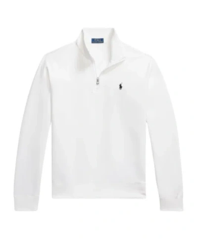 Polo Ralph Lauren Polo Pony-embroidered Sweatshirt In White