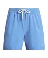 Polo Ralph Lauren Mens Liberty Blue Logo-embroidered Stretch Recycled-polyester Swim Shorts In Blue