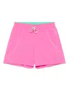 Polo Ralph Lauren Polo Pony-embroidered Swim Shorts In Rosa