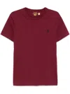 Polo Ralph Lauren Custom Slim Fit Jersey Crewneck T-shirt Man T-shirt Burgundy Size L Cotton In Red