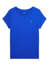 Polo Ralph Lauren Kids' Polo Pony-embroidered T-shirt In Cruise Royal