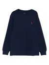 Polo Ralph Lauren Kids' Polo Pony-embroidered T-shirt In Blue