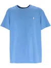 Polo Ralph Lauren Short Sleeves Slim Fit T-shirt Clothing In Blue
