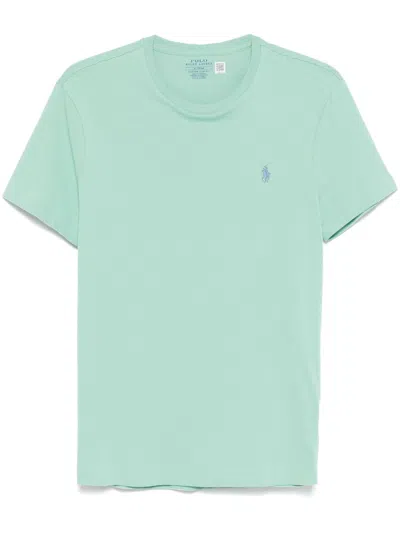 Polo Ralph Lauren Polo Pony-embroidered T-shirt In Green