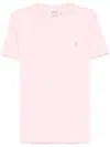 Polo Ralph Lauren Polo Pony-embroidered T-shirt In Pink