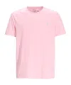 Polo Ralph Lauren Logo-embroidered Cotton-jersey T-shirt In Pink