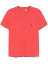 Polo Ralph Lauren T-shirt Mit Polo Pony-stickerei In Rot