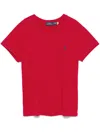 Polo Ralph Lauren T-shirt Mit Polo Pony-stickerei In Rot
