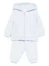 Polo Ralph Lauren Polo Pony-embroidered Tracksuit Set In Blue
