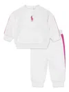 Polo Ralph Lauren Ralph Lauren Baby Girls Big Pony Tracksuit In White