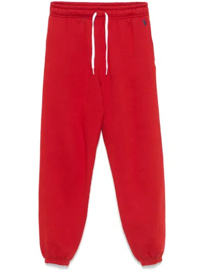 POLO RALPH LAUREN POLO PONY-EMBROIDERED TROUSERS
