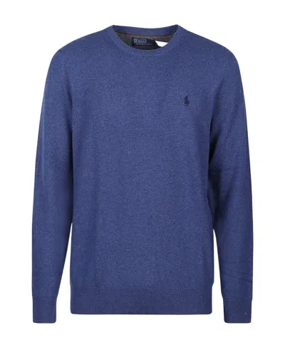 POLO RALPH LAUREN POLO RALPH LAUREN PONY EMBROIDERED KNITTED JUMPER