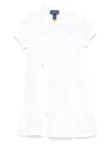 Polo Ralph Lauren Polo Pony-embroidery Dress In White