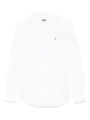 Polo Ralph Lauren Hemd Mit Polo Pony-stickerei In Weiss