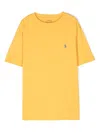 Polo Ralph Lauren Polo Pony-embroidery T-shirt In Gelb