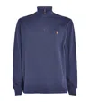 Polo Ralph Lauren Polo Pony Half-zip Sweatshirt In Navy