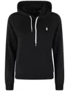Polo Ralph Lauren Prl Shrknhd Long Sleeve Sweatshirt In 黑色