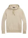 Polo Ralph Lauren Hooded Sweatshirt Kangaroo Pocket In Neutrals
