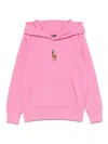 Polo Ralph Lauren Polo Pony Hoodie In Pink