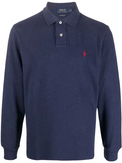 POLO RALPH LAUREN POLO PONY LONG-SLEEVED POLO SHIRT