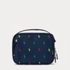 Polo Ralph Lauren Polo Pony Lunch Tote In Newport Navy