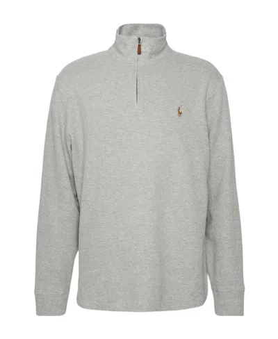 Polo Ralph Lauren Polo Pony-motif Cotton Sweatshirt In Gray
