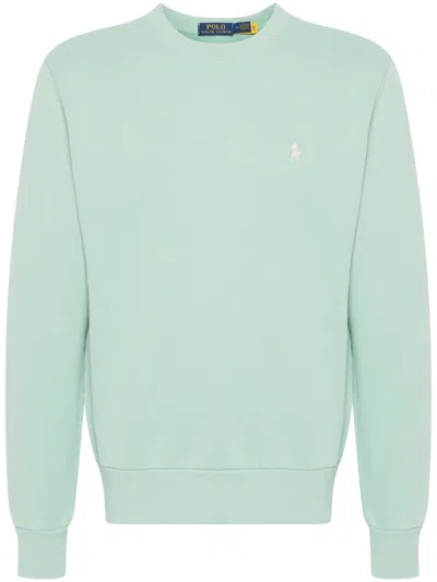 Polo Ralph Lauren Men Green Cotton Sweatshirt