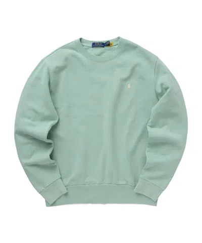 Polo Ralph Lauren Polo-pony-motif Cotton Sweatshirt In Green