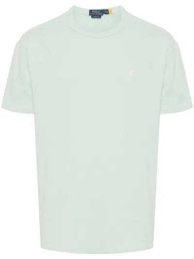 Polo Ralph Lauren Polo-pony-motif Cotton T-shirt In 绿色