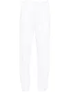 Polo Ralph Lauren Ankle-length Athletic Pants With Relaxed Fit In White