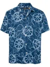 POLO RALPH LAUREN POLO-PONY-MOTIF GRAPHIC-PRINTED SHIRT