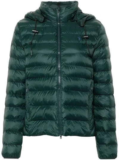 Polo Ralph Lauren Polo-pony-motif Jacket In Green