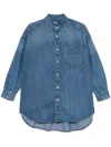 Polo Ralph Lauren Polo-pony-motif Shirt In Blue