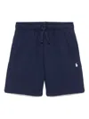 Polo Ralph Lauren Kids' Cotton Jersey Shorts In Blue