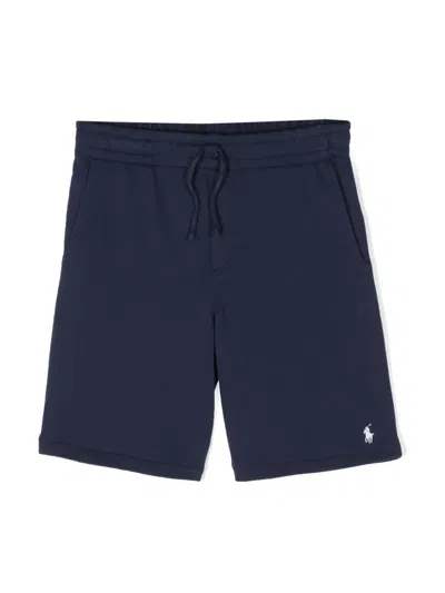 Polo Ralph Lauren Kids' Polo Pony-motif Shorts In Blue