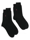 Polo Ralph Lauren Polo Pony-motif Socks (pack Of Two)