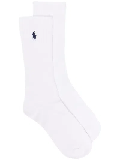 Polo Ralph Lauren Polo Pony-motif Socks In White