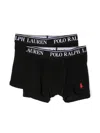 Polo Ralph Lauren Polo Pony-motif Stretch-cotton Boxers (set Of Two) In Black