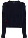 Polo Ralph Lauren Polo Pony-motif Sweater In Blue