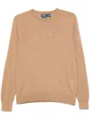Polo Ralph Lauren Pullover Mit Polo Pony In Braun