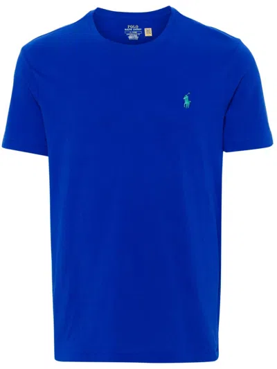 Polo Ralph Lauren Polo-pony-motif T-shirt In Blue