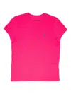 Polo Ralph Lauren Polo Pony-motif T-shirt In Purple
