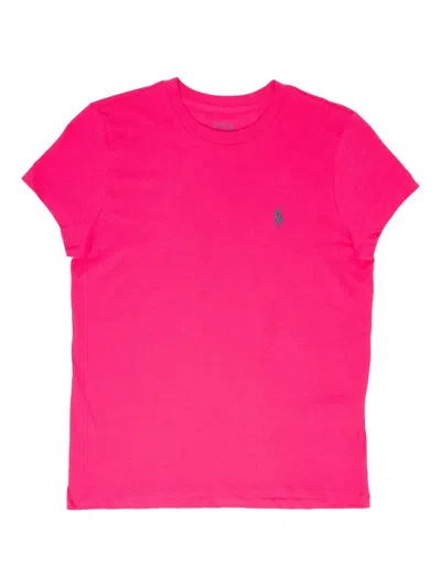 Polo Ralph Lauren Polo Pony-motif T-shirt In Purple