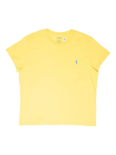 Polo Ralph Lauren Polo Pony-motif T-shirt In Yellow