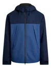 Polo Ralph Lauren Polo-pony-motif Windbreaker In Blue