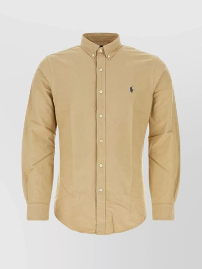 POLO RALPH LAUREN POLO PONY OXFORD SHIRT WITH BACK YOKE AND CURVED HEM