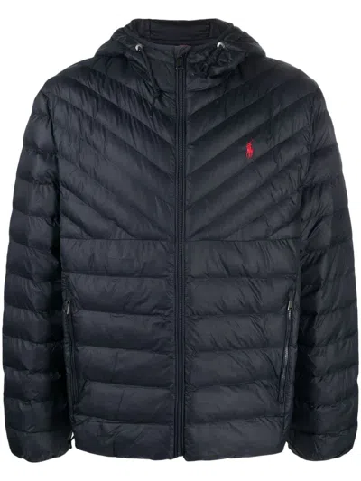 Polo Ralph Lauren Polo Pony Padded Jacket In Blue