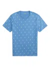 Polo Ralph Lauren Polo Pony Pajamas Top In Blue